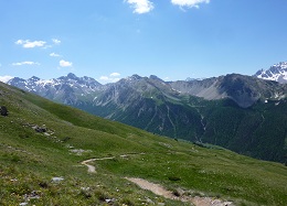 Vers le col Agnel